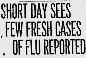 Spanish Flu: Spokane Daily Chronicle.